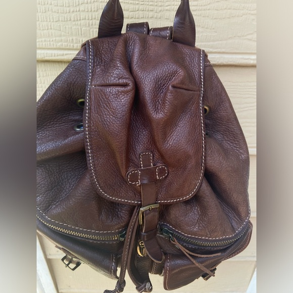 Sundance Tinley Italian Leather Backpack - Picture 6 of 16